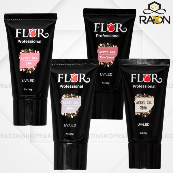 خرید پلی‌ ژل کاشت ناخن FLOR - راکسون شاپ