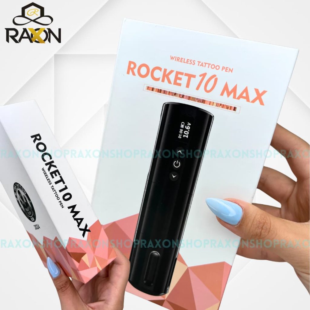 خرید دستگاه تاتو پن راکت ROCKET 10 MAX - راکسون شاپ